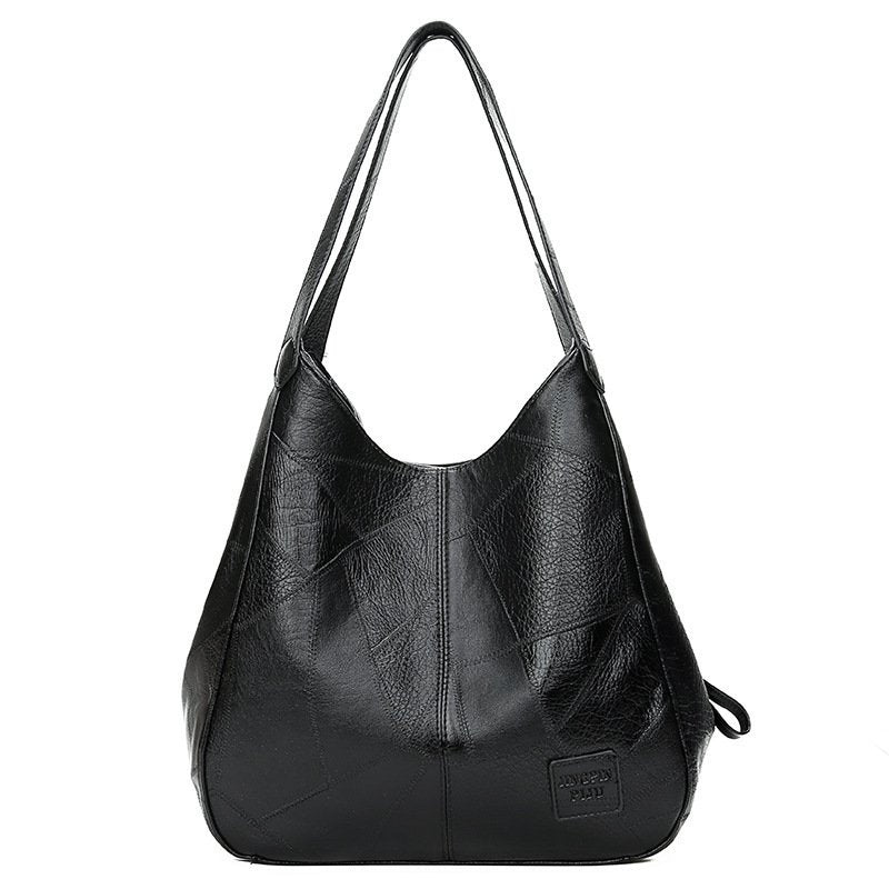 💗 Geantă de umăr din piele moale, cu stil nou, capacitate mare, potrivită 👜--3890303
