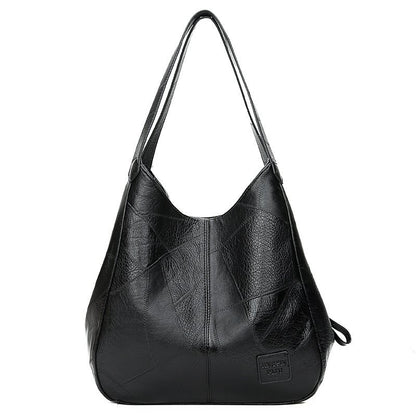 💗 Geantă de umăr din piele moale, cu stil nou, capacitate mare, potrivită 👜--3890303