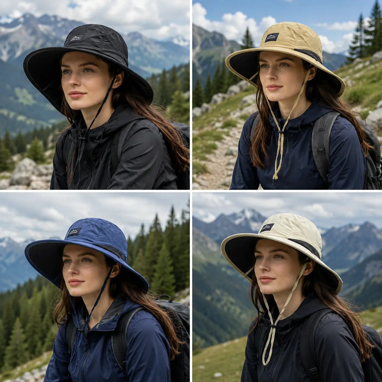 🧢Sombrero de sol unisex【Compra 1 y llévate 1 gratis】🧢Sombrero solar plegable impermeable para exteriores