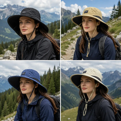 🧢Sombrero de sol unisex【Compra 1 y llévate 1 gratis】🧢Sombrero solar plegable impermeable para exteriores
