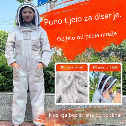 🌟Najniža cijena ograničeno vrije【M-2XL】🐝Pčelinji kombinezon izrađen od 3D pamučne mreže