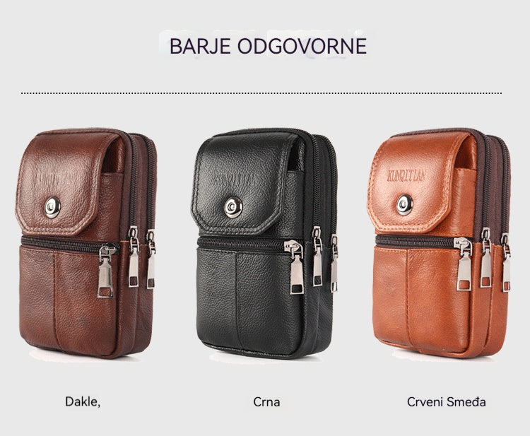 🔥【50% de descuento】Bolso portátil para teléfono con diseño híbrido (crossbody y bandolera) para hombre