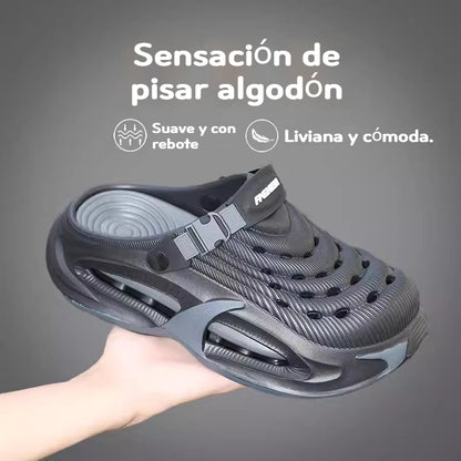 👟【50% popusta】🌬️🏃‍♂️Muške 2-u-1 višenamjenske sandale: zadebljani EVA potplat, neklizajuće, ultra lagane i prozračne