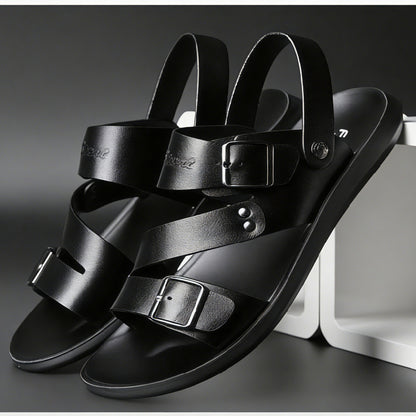 [39-28]👡👡 50% popusta——Nove muške ljetne sandale od mekane prave kože