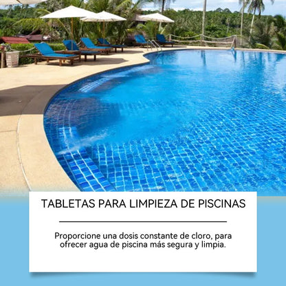 🔥【Kupite 2, dobijte 2 gratis】🏊‍♀️💧Tablete za čišćenje bazena za čistu i prozirnu vodu.