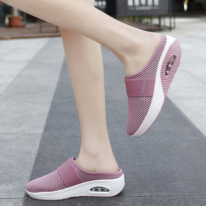 👡💨【Nou de primăvară】【35-43】 2025 Pantofi cu plasă goală cu pernă de aer -- 3898069