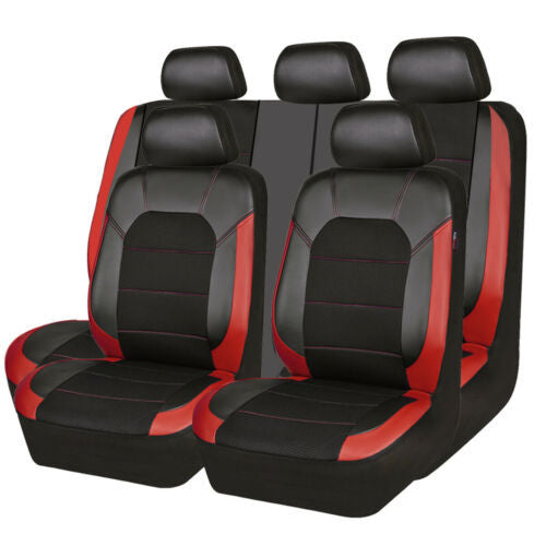 🚗🚗Juego universal de fundas de cuero suave para asientos de coche