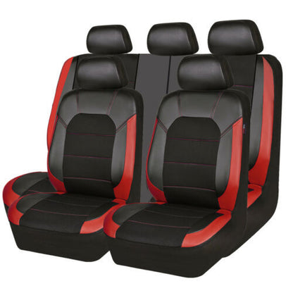 🚗🚗Juego universal de fundas de cuero suave para asientos de coche
