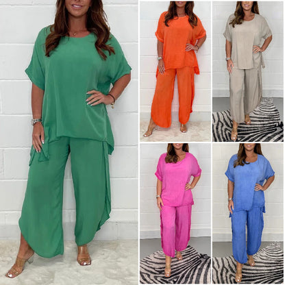 💞【Kupite 1, dobijte 1 gratis】【S-5XL】Modni ženski ležerni set većih veličina