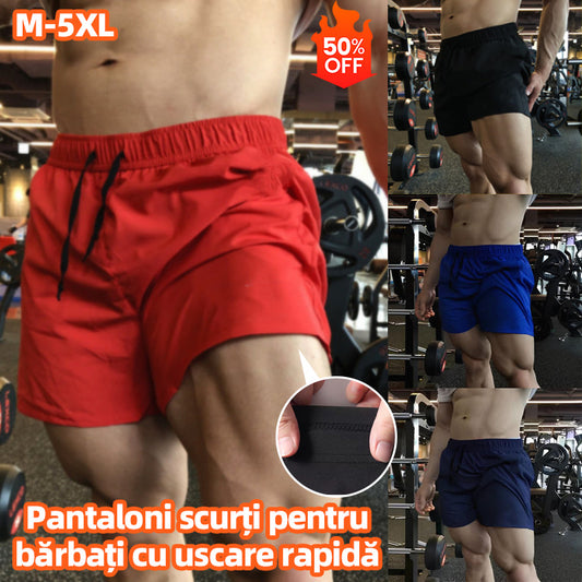 🔥🔥【M-5XL】Pantaloni sport pentru bărbați pantaloni casual pentru alergare în aer liber, pantaloni de pijama cu uscare rapidă pantaloni de yoga fitness-3970921