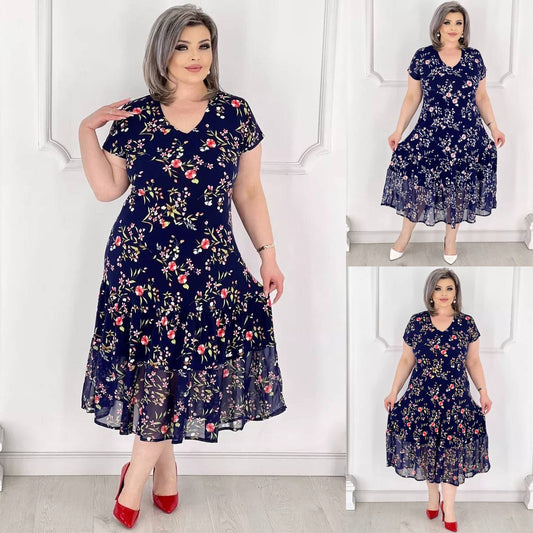 【Vremenski ograničena ponuda】💕【S-5XL】Visokokvalitetne, udobne i elegantne haljine
