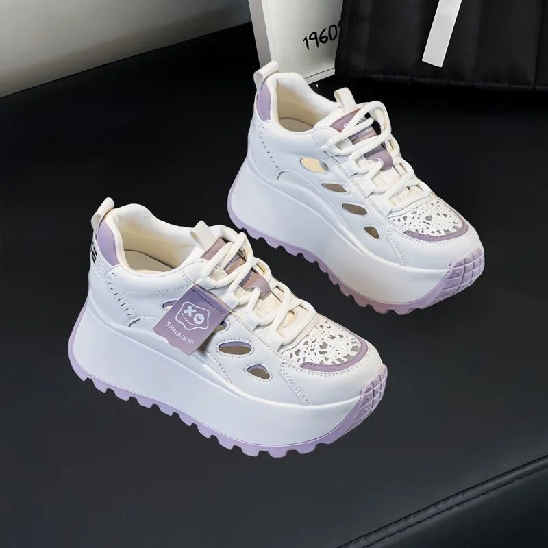 [Ograničeno vrijeme 50% popusta] 👟 Ležerne ljetne cipele s prozračnim dizajnom i debelim potplatom - elegantne, prozračne i super udobne.