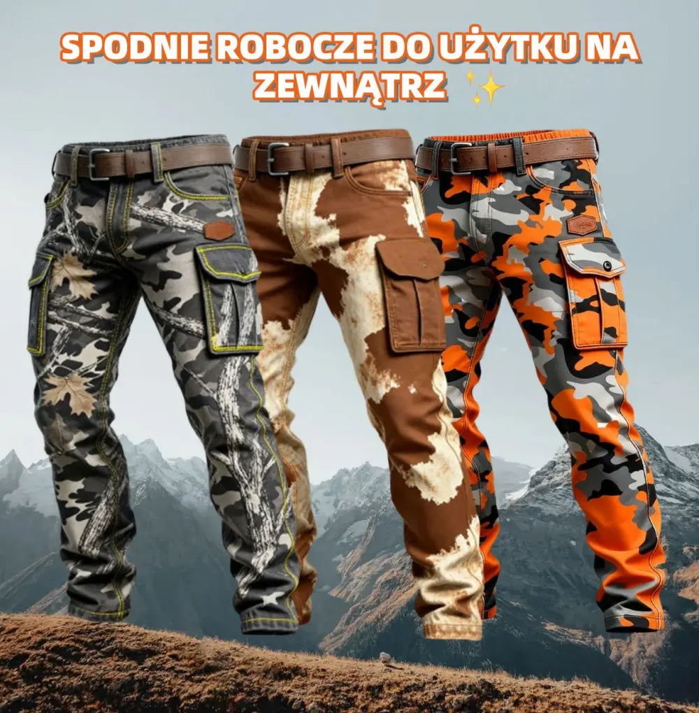 Muške vojne taktičke hlače, otporne na vjetar i izolirane.