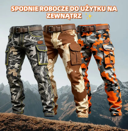 Muške vojne taktičke hlače, otporne na vjetar i izolirane.