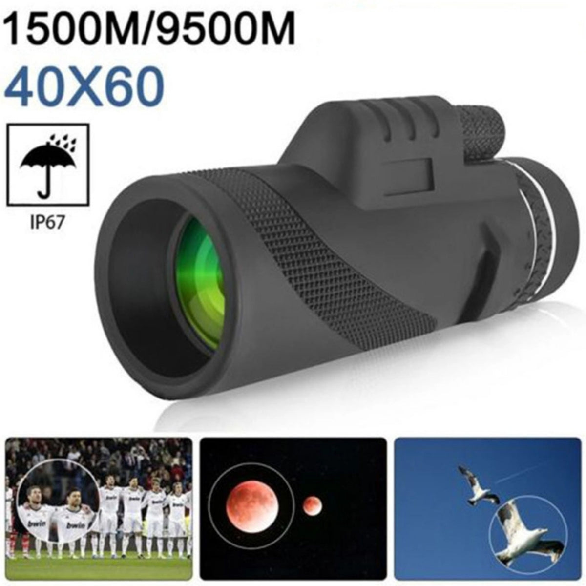 🔥 40×60 Monocular de înaltă definiție de calitate militară-3849095