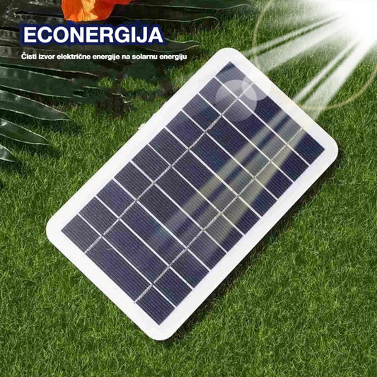 🌞Ljetni specijal: 50% popusta! 🔋Ultralagani solarni panel (2W 5V) - Prijenosni USB punjač, savršen za planinarenje i kampiranje - Višenamjenski te vodootporan i otporan na vremenske uvjete