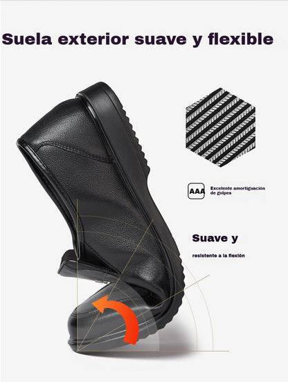 🔥【Oferta especial】Zapatos casuales de cuero genuino hechos a mano para hombre, transpirables y cómodos, modelo 2026