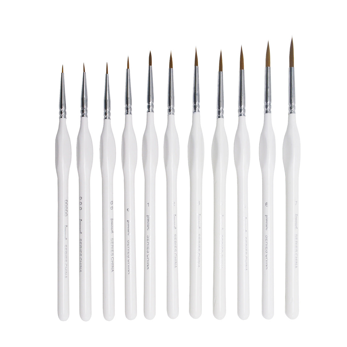 🎨【11 piese】✨ Set de pensule pentru artă plastică de înaltă calitate-3877633