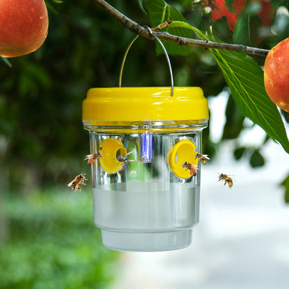 🐝☀️ Solarna klopka za komarce i ose, pogodna za terase i vrtove 🔋🌿 – Visoko učinkovita, punjiva, otporna na vremenske uvjete – Bez kemikalija, pokriva do 500 četvornih metara – Trenutna ušteda!