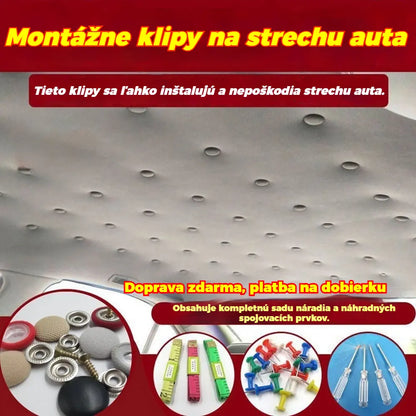 【30 kusov】Pracky na demontáž plátna strechy auta (vrátane montážnej sady nástrojov)