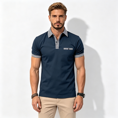 Rasprodaja 2026.💥👔【S-3XL】Muška ljetna polo majica s gumbima u boji, mekane, udobne i prozračne