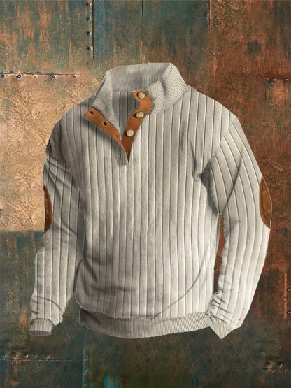 🔥🎉[S-5XL] Iarna 2024, noul hanorac casual simplu, cu mânecă lungă, pentru bărbați-3850638
