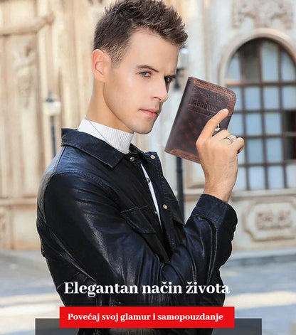 🔥【Kupi 1, dobij 1 besplatno】💰👝Moderan muški novčanik velikog kapaciteta—Plaćanje pouzećem