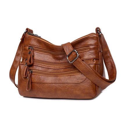 🔥【Doar azi: Reducere 30%】Geanta de umar eleganta din piele moale cu capacitate mare-3884606