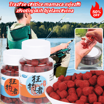 🔥🔥[Ulovite ribu u sekundi] 【Kupi 2, dobi 2 gratis, 4 boca】Traži se čestice mamaca svježih životinjskih bjelančevina