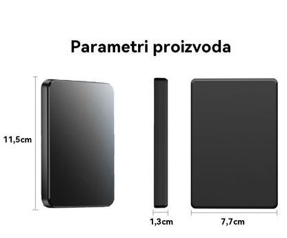 🔥🔥【Zadnji dan s 50% popusta】Prijenosni tvrdi disk 20TB ✅️Plaćanje pouzećem
