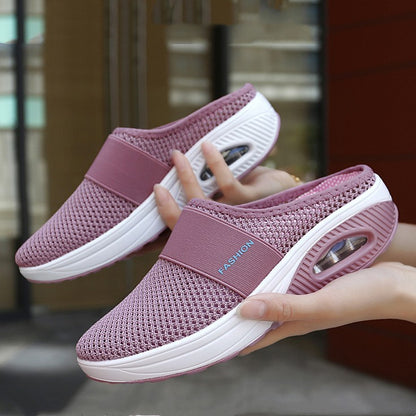 👡💨【Nou de primăvară】【35-43】 2025 Pantofi cu plasă goală cu pernă de aer -- 3898069