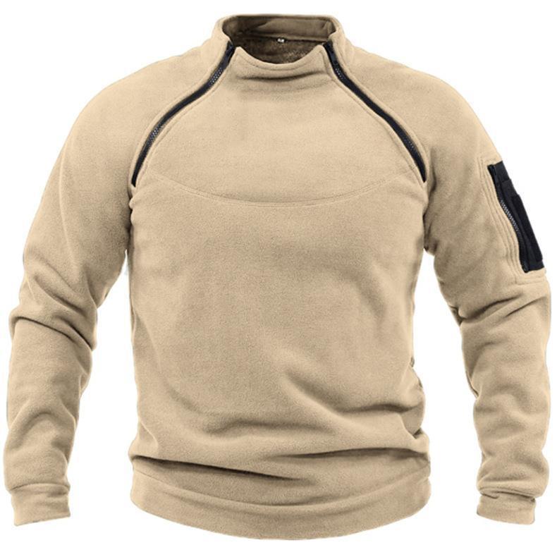 💥✨【S-4XL】Chaqueta de base polar cálida de invierno para hombre de nueva moda 2025, blusa 
