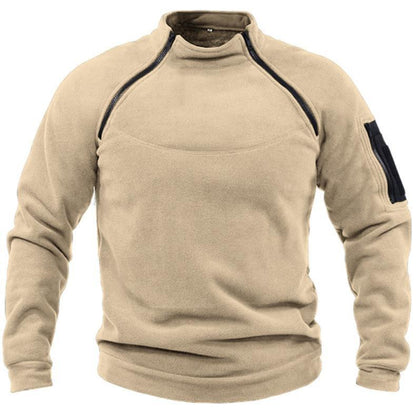 💥✨【S-4XL】Chaqueta de base polar cálida de invierno para hombre de nueva moda 2025, blusa 