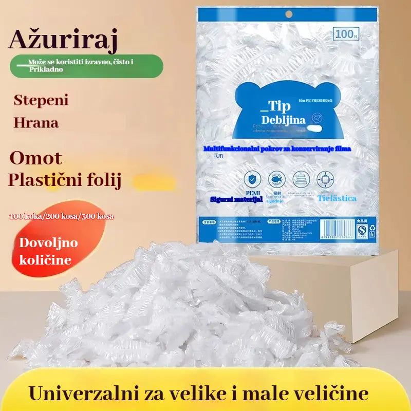 🔥【Kupite 1, dobijte 1 gratis】🍽️ 200 jednokratnih rastezljivih navlaka za tanjure i zdjele