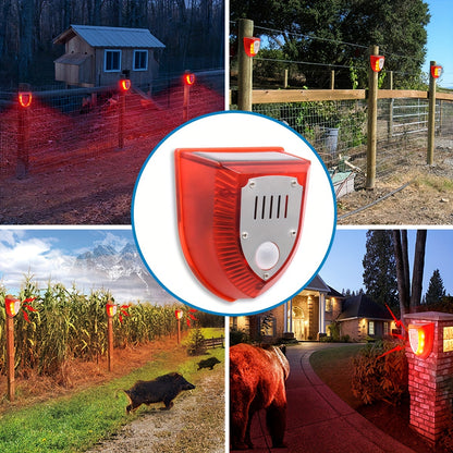 🔥【Kupite 1, dobijte 1 gratis】Solarni alarm, protuprovalno svjetlo sa senzorom ljudskog tijela, ultrazvučni repelent za životinje