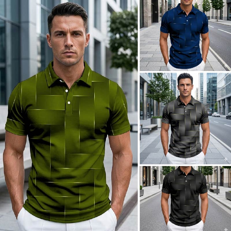 ✨【Popust na pola cijene】💥【S-5XL】Nova ljetna ležerna modna muška polo majica kratkih rukava za 2026.✨