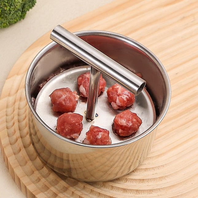 【Cumpărați 1 obțineți 1 gratuit】Formator din oțel inoxidabil pentru chiftele, ustensilă practică pentru bucătărie – ideal pentru chiftele de carne și pește🍖🐟--3861139