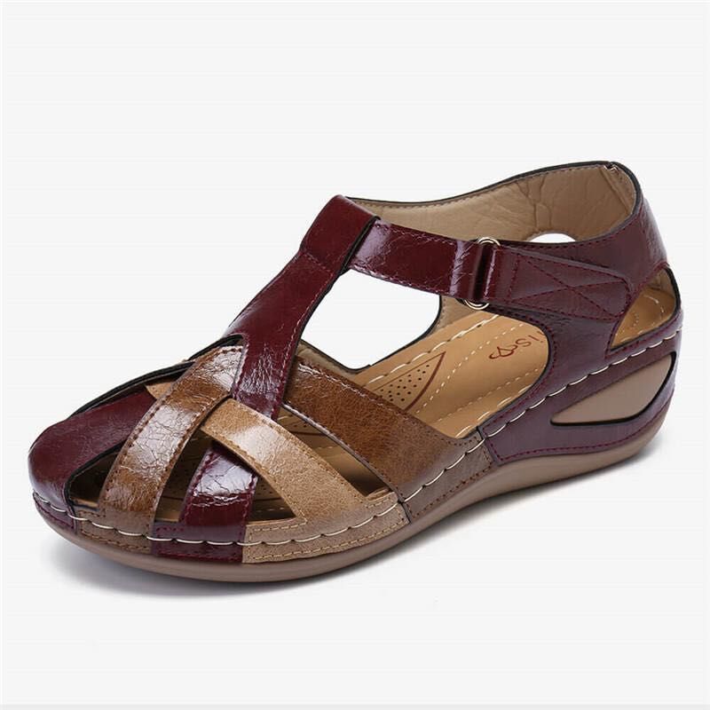 🔥🩰【35-43】Sandale romane confortabile din piele moale pentru femei