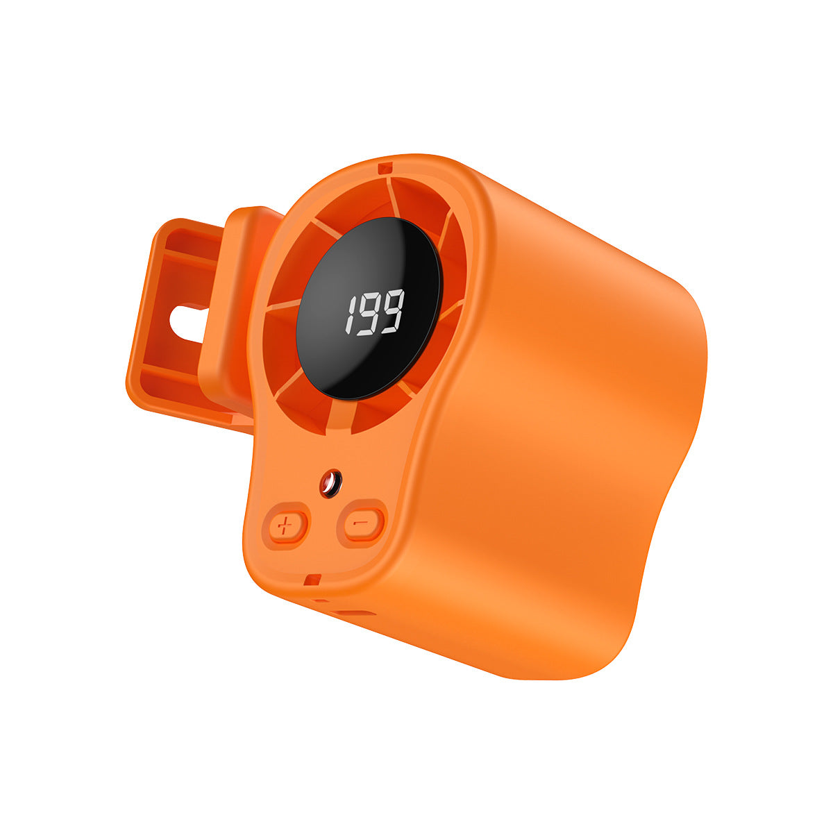 🔥Kupite 1, dobijte 1 gratis🔥Mini ventilator velike brzine s kopčom za struk, višenamjenska kontrola brzine bez stupnjeva, stolni ventilator s kopčom.