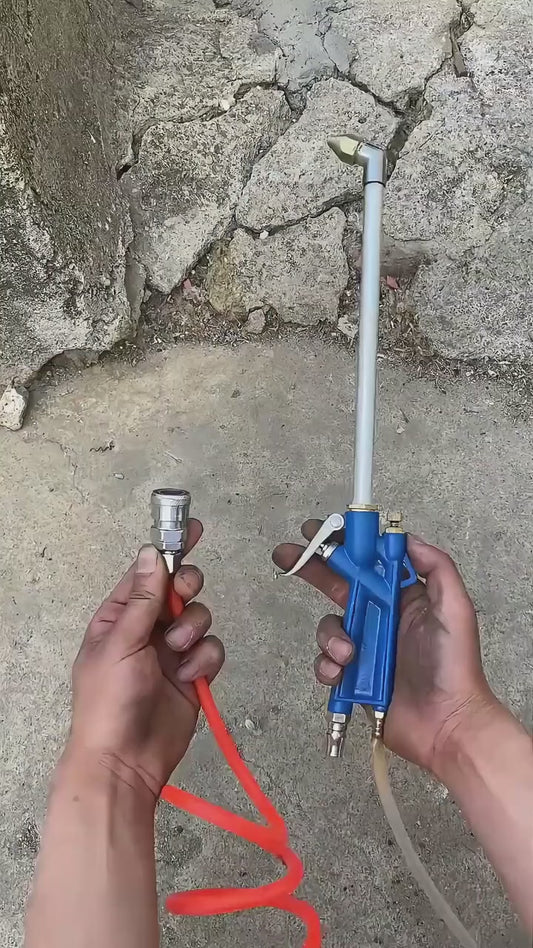 💦🚙Pistol pneumatic de curățare a motorului cu furtun de 1M